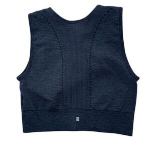 Ideology Women's Seamless Sports Bra Tank Top Gray Size S